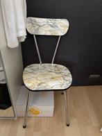 Vintage formica stoel (2 stuks), Ophalen, Overige materialen, Gebruikt, Twee
