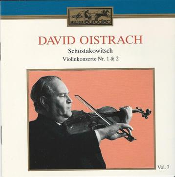 David Oistrach/Schostakowitsch-Violinkonzerte Nr.1 & 2= 7,99 beschikbaar voor biedingen
