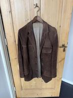 Leren jas, Kleding | Heren, Ophalen, Gedragen, Maat 52/54 (L), Bruin
