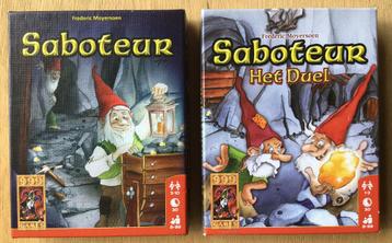 Saboteur (NIEUW) & Saboteur Het Duel (ZGAN) - vanaf 8 jaar beschikbaar voor biedingen