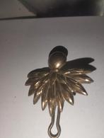 Vintage Bloem Broche / Kledinghanger, Antiek en Kunst, Verzenden, Brons
