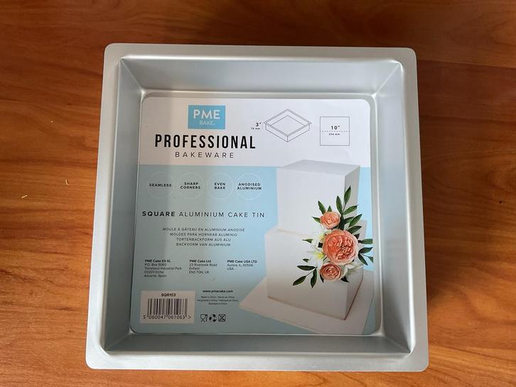 PME Vierkante Bakvorm - 25,4x7,6cm - Nieuw, Huis en Inrichting, Keuken | Keukenbenodigdheden, Nieuw, Ophalen of Verzenden