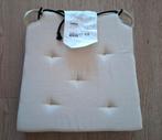 2 IKEA Lenda Stoelkussens, Ophalen of Verzenden, Zo goed als nieuw, Wit, Twee