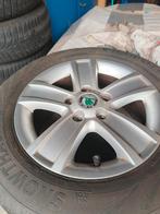 Skoda Velg met Winterbanden 4 stuks, Ophalen, Gebruikt, 15 inch, Banden en Velgen