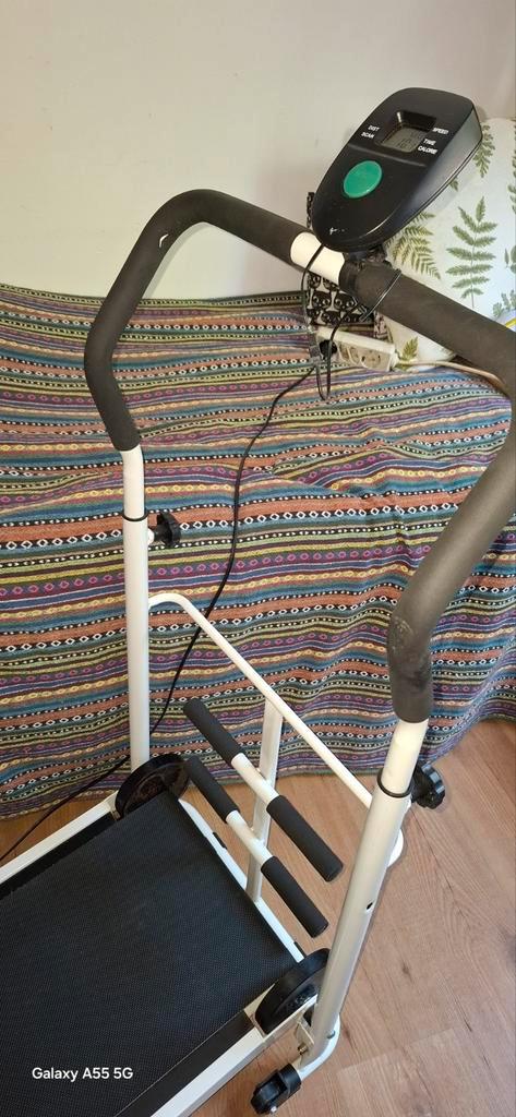 Loopband zonder motor inklapbaar, Sport en Fitness, Fitnessapparatuur, Gebruikt, Loopband, Ophalen