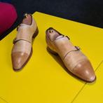 Stevige GREVE Schoenen met 2 gesp en mosterd kleur maat 9, Kleding | Heren, Schoenen, Overige kleuren, Verzenden, Greve, Gespschoenen