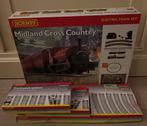 Hornby trein startset R1027 Midland Cross Country + 3x rails, Hobby en Vrije tijd, Treinset, Gelijkstroom, Nieuw, Analoog