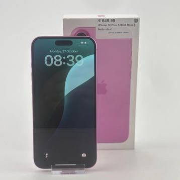 iPhone 16 Plus 128GB Roze | Nette staat beschikbaar voor biedingen