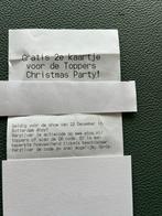 Gratis 2e kaartje voor de Toppers Christmas Party, Eén persoon, December