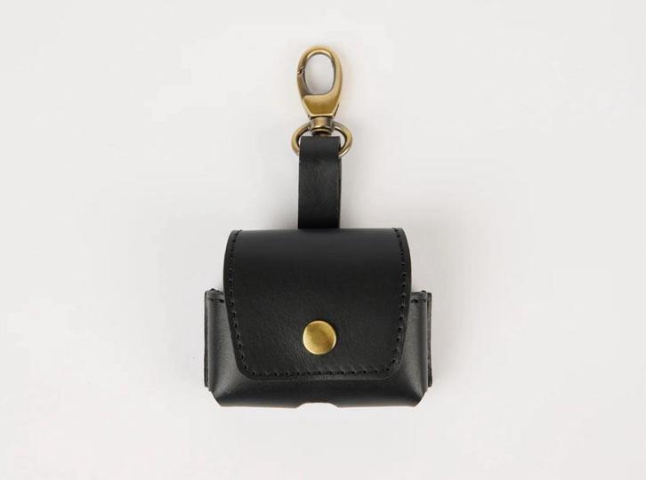 O My Bag - NEW- Black Leather AirPods Pro Case generati 1&2, Sieraden, Tassen en Uiterlijk, Tassen | Damestassen, Nieuw, Handtas