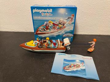 Playmobil Motorboot met onderwatermotor- Compleet! beschikbaar voor biedingen