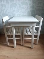 Vintage Herlag kinderstoeltjes + tafel, Ophalen, Gebruikt, Tafel(s) en Stoel(en)