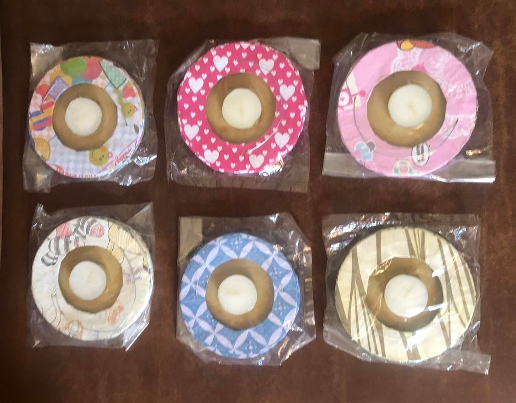 Lampionnen (papier) met kaarsje uit Indonesië, Hobby en Vrije tijd, Feestartikelen, Ophalen of Verzenden, Zo goed als nieuw