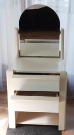 Make-up kastje met kantelspiegel, Ophalen, Hout