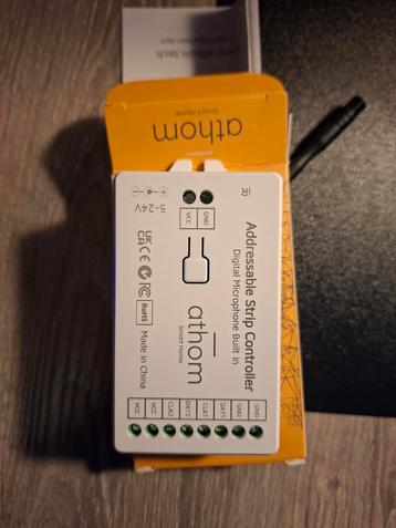 Athom WLED ESP32 Controller - Sound Reactive LED Strips beschikbaar voor biedingen