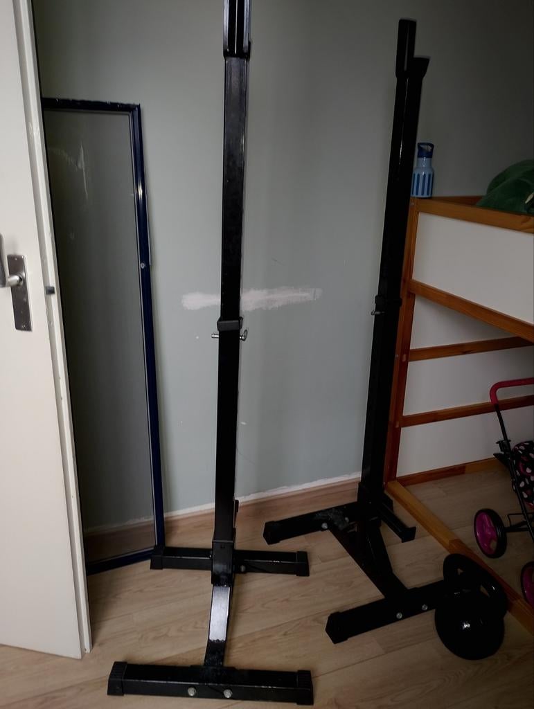 Squat Rek / Halterrek, Ophalen of Verzenden, Gebruikt, Rug, Overige typen