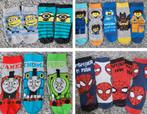 Sokken van Minions, Tomas de Train, Lego, Spiderman, Ophalen, Gebruikt, Jongen of Meisje, Sokken