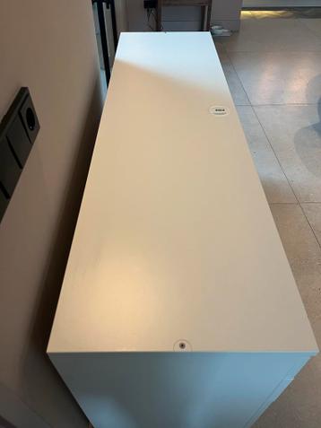 Witte IKEA GALANT kast met schuifdeuren - 160x80cm - afbeelding 3