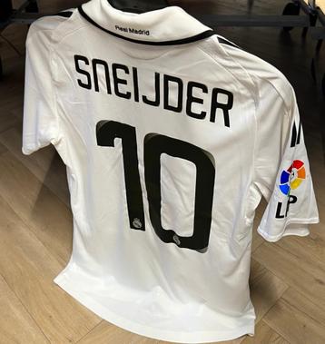 Sneijder matchworn Real Madrid shirt match worn Ajax Inter