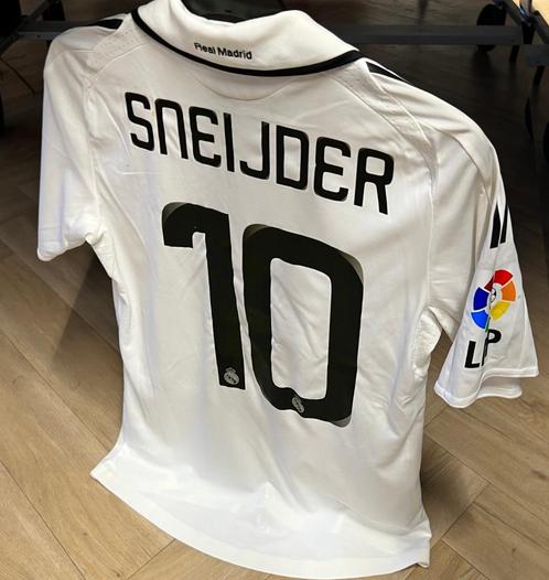 Sneijder matchworn Real Madrid shirt match worn Ajax Inter, Verzamelen, Sportartikelen en Voetbal, Gebruikt, Shirt, Buitenlandse clubs