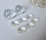 135 Kroonluchterkristallen van glas, Verzenden, Zo goed als nieuw, Glas, Barok