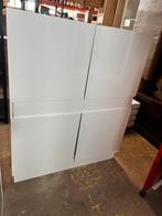 Witte hoogglans keukenkast/wandkast - 110x40x135H, Ophalen, 1025xe, Zo goed als nieuw, Re