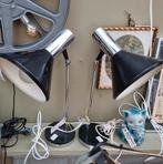 Set van 2 Vintage Stilux Milano Bureaulampen, Ophalen of Verzenden, Gebruikt, Metaal, Vintage