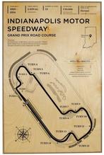 Retro Indianapolis Grand Prix Poster / Auto F1 Formule 1, Verzamelen, Posters, Verzenden, Nieuw, Deurposter of groter, Sport