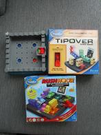 Set Denkspellen Rush Hour, Alcatraz en Tipover, Ophalen of Verzenden, Minder dan 500 stukjes, Gebruikt, Overige typen