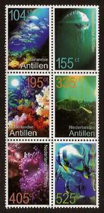 Nederlandse Antillen 1746/51 postfris Onderwaterleven 2007, Verzenden, Postfris