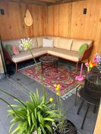 Karwei Tuinbank - Zo goed als nieuw!, Ophalen, 5 zitplaatsen, Zo goed als nieuw, Loungeset