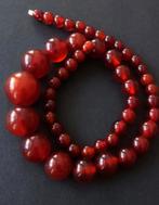 Ketting bakeliet catalin, Ophalen of Verzenden, Zilver, Ketting