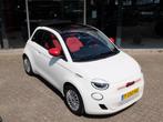 Fiat 500C Elektrische Cabrio RED Edition Carplay, Auto's, 15 min, Gebruikt, 4 stoelen, 17 €/maand