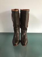 GRATIS VERZENDEN | SENDRA Nieuwe boho leren groene laarzen40, Verzenden, Nieuw, Groen, Hoge laarzen