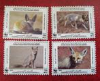 Libië 2008 serie, rare animals, ruppell's fox MNH, Postzegels en Munten, Postzegels | Afrika, Libië, Verzenden, Postfris