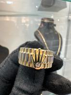 Prachtige 14k gouden Rolex ring, Ophalen of Verzenden, Nieuw, Goud, Heer
