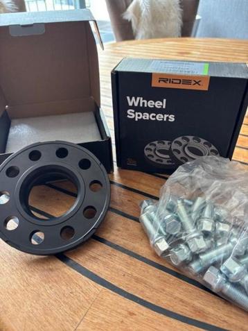 4 x Spoorverbreders Spacers Ridex + 20 wielbouten nieuw beschikbaar voor biedingen