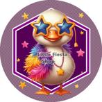 L354 icing frosting gans 20cm de mooiste eetbare prints vers, Ophalen of Verzenden, Nieuw, Taarten, Versiering