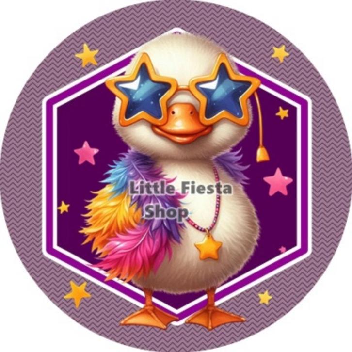 L354 icing frosting gans 20cm de mooiste eetbare prints vers, Hobby en Vrije tijd, Taarten en Cupcakes maken, Nieuw, Versiering