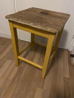 Vintage Kruk, Huis en Inrichting, Krukjes, Ophalen, Gebruikt, Hout