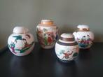 Collectie dekselvazen gemberpotten - Japan china, Antiek en Kunst, Antiek | Keramiek en Aardewerk, Ophalen of Verzenden
