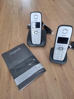 Seniorentelefoon GIGASET E310 Duo, Ophalen of Verzenden, Zo goed als nieuw, 2 handsets