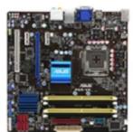 Asus P5Q-VM socket 775, Computers en Software, Moederborden, Asus, Gebruikt, Verzenden, Socket 775