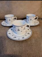 3 Heinrich Winterling kop en schotel - Goede staat, Ophalen of Verzenden, Gebruikt, Porselein, Kop(pen) en/of Schotel(s)