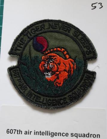 Patches USAF 53 54 555 56 57 58 59 60 Luchtmacht beschikbaar voor biedingen