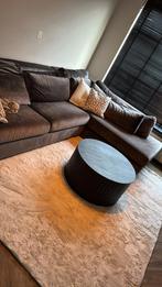 Luxe Dubbeldam Design Hoekbank - Zilvergrijs, Huis en Inrichting, Banken | Bankstellen, Ophalen, Gebruikt, 100 tot 125 cm, Hoekbank