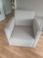 1 beige fauteuil, Huis en Inrichting, Fauteuils, Ophalen, Gebruikt, Minder dan 75 cm, Stof