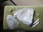 Vintage  barbie  bruidskleding  met kouseband  mattel 1964, Verzamelen, Poppen, Verzenden, Zo goed als nieuw, Kleertjes