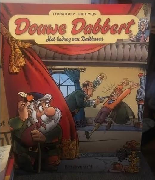 Het bedrog van Balthasar douwe dabbert g12, Eén stripboek, Ophalen of Verzenden, Zo goed als nieuw