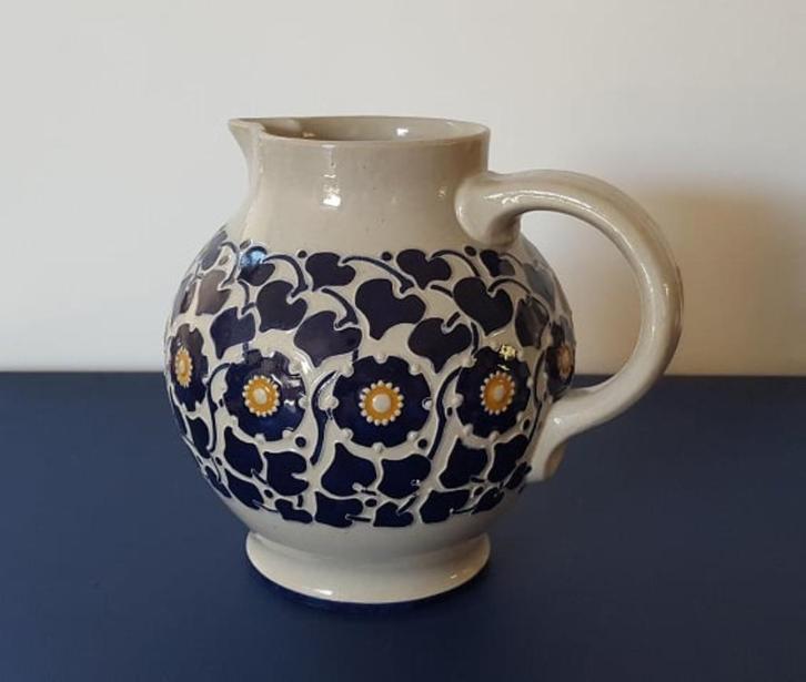 Merkelbach - Jugendstil kan, Antiek en Kunst, Antiek | Keramiek en Aardewerk, Verzenden